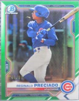 Reginald Preciado [Green Refractor] #BDC-199