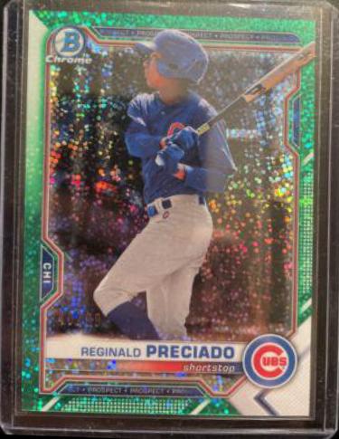Reginald Preciado [Green Sparkle Refractor] #BDC-199