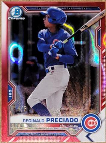 Reginald Preciado [Red Lava Refractor] #BDC-199