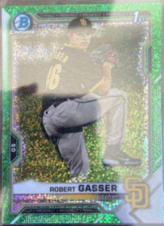 Robert Gasser [Green Sparkle Refractor] #BDC-135