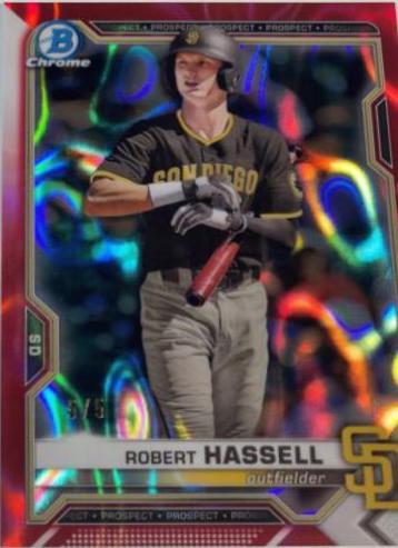 Robert Hassell [Red Lava Refractor] #BDC-67