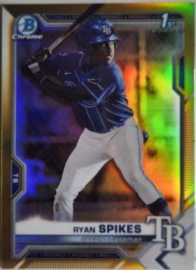 Ryan Spikes [Gold Refractor] #BDC-63