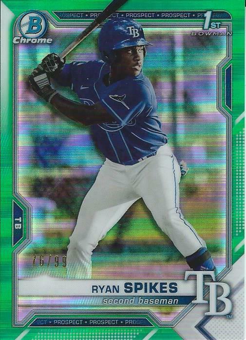 Ryan Spikes [Green Refractor] #BDC-63