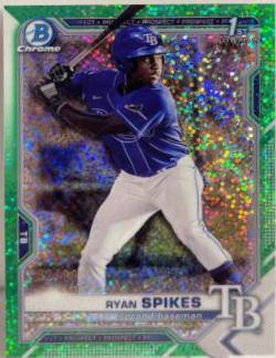 Ryan Spikes [Green Sparkle Refractor] #BDC-63
