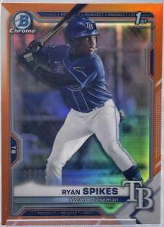 Ryan Spikes [Orange Refractor] #BDC-63