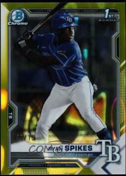 Ryan Spikes [Yellow Lava Refractor] #BDC-63