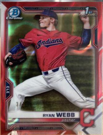 Ryan Webb [Red Lava Refractor] #BDC-57