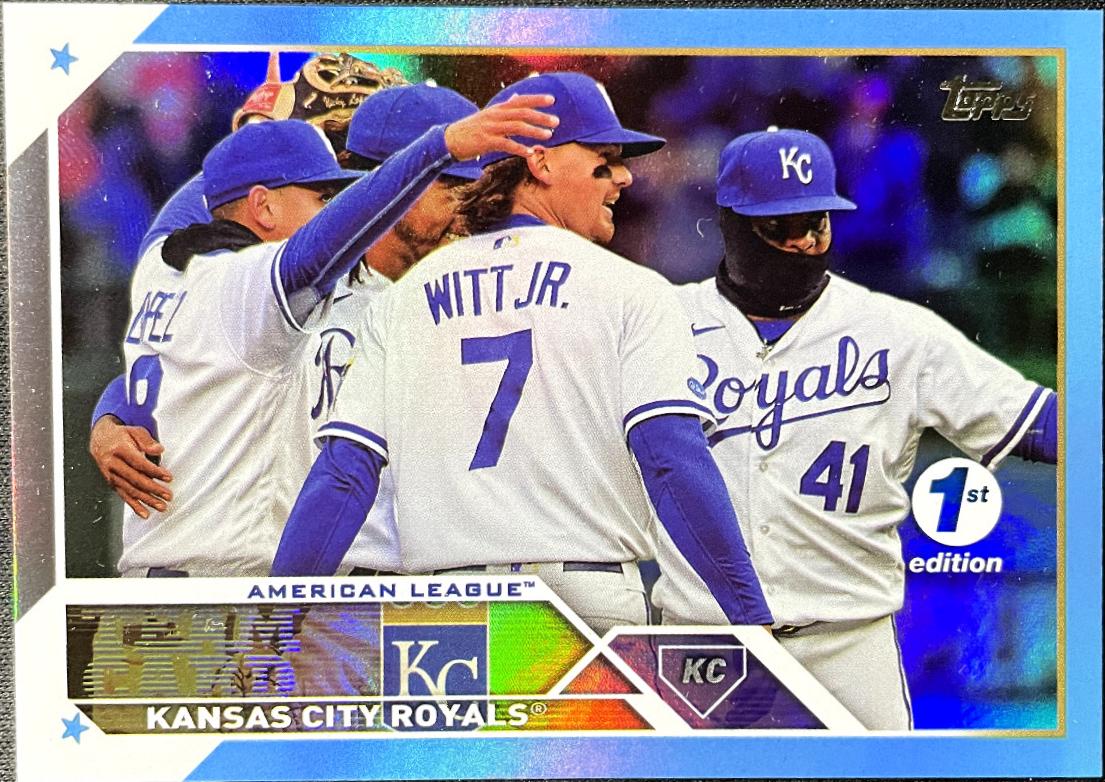 Kansas City Royals [1st Edition Light Blue] #134