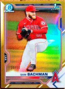 Sam Bachman [Gold Refractor] #BDC-196