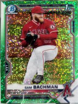 Sam Bachman [Green Sparkle Refractor] #BDC-196