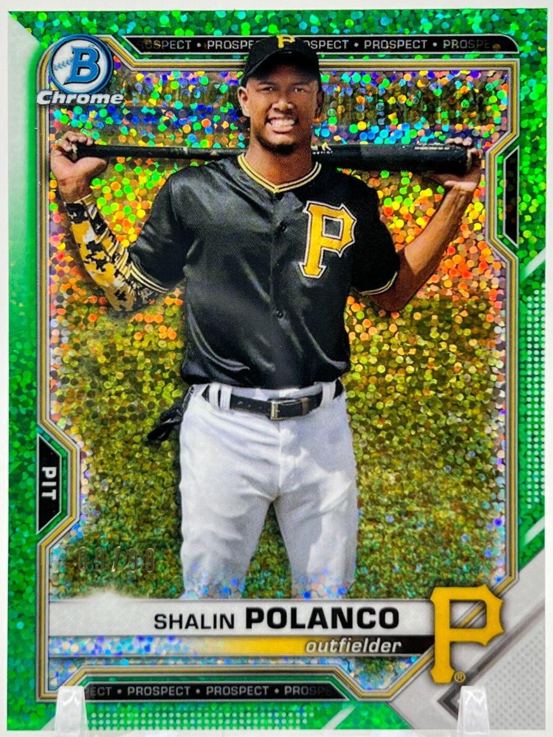 Shalin Polanco [Green Sparkle Refractor] #BDC-176