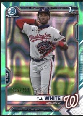 T. J. White [Aqua Lava Refractor] #BDC-157