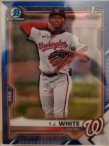 T. J. White [Blue Refractor] #BDC-157