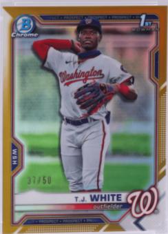 T. J. White [Gold Refractor] #BDC-157