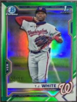 T. J. White [Green Refractor] #BDC-157