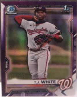 T. J. White [Purple Refractor] #BDC-157