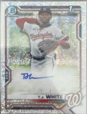 T. J. White [Sparkle Refractor] #BDC-157