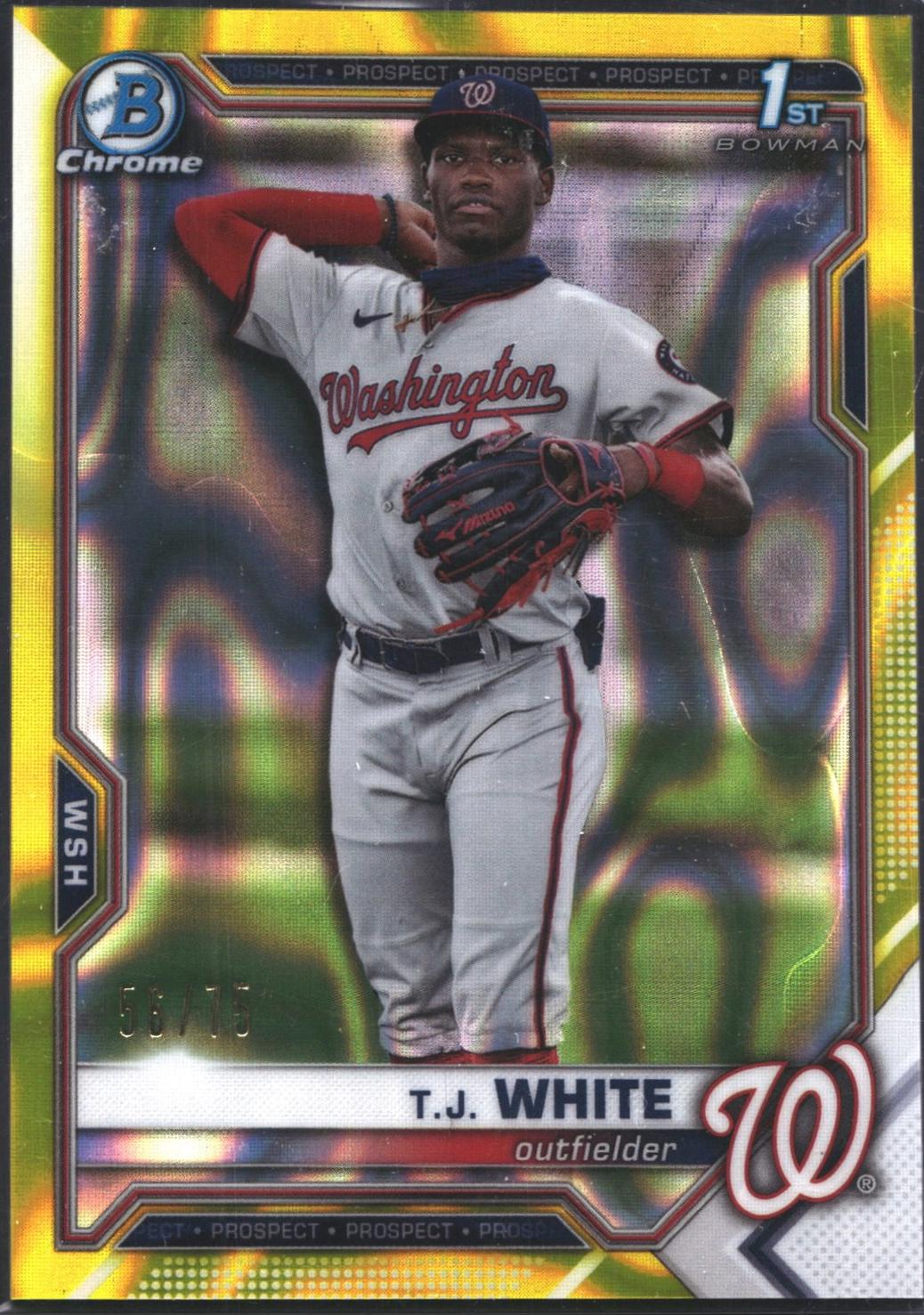 T. J. White [Yellow Lava Refractor] #BDC-157