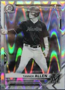 Tanner Allen [Black & White RayWave Refractor] #BDC-165