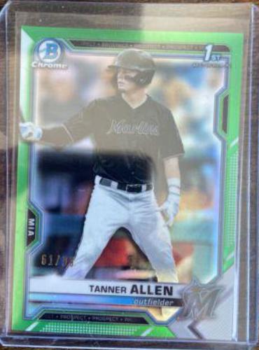 Tanner Allen [Green Refractor] #BDC-165