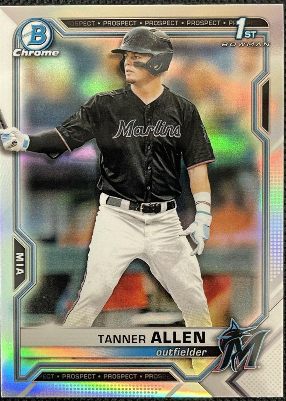 Tanner Allen [Refractor] #BDC-165