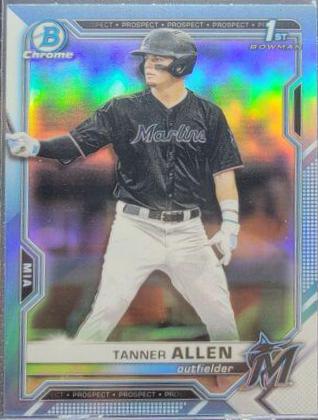 Tanner Allen [Sky Blue Refractor] #BDC-165
