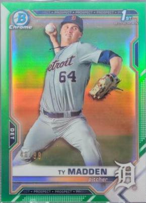 Ty Madden [Green Refractor] #BDC-152