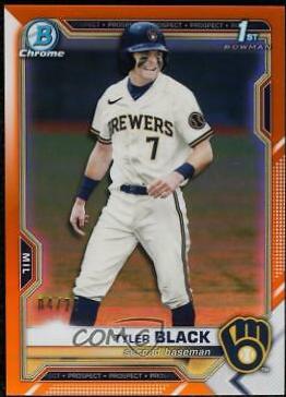 Tyler Black [Orange Refractor] #BDC-200