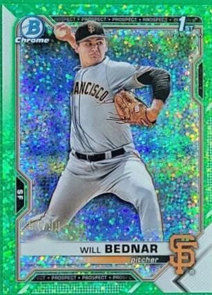 Will Bednar [Green Sparkle Refractor] #BDC-197