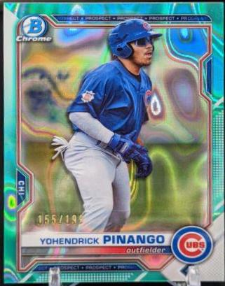 Yohendrick Pinango [Aqua Lava Refractor] #BDC-25