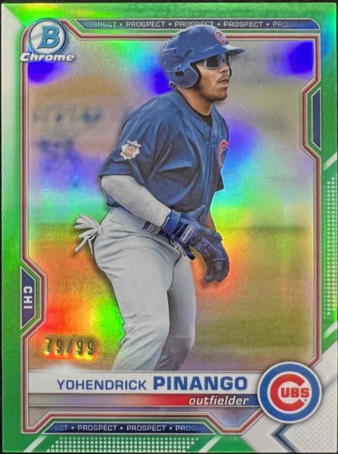 Yohendrick Pinango [Green Refractor] #BDC-25