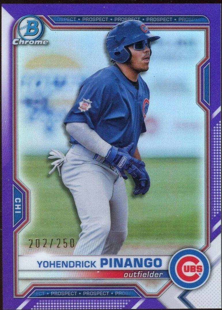 Yohendrick Pinango [Purple Refractor] #BDC-25