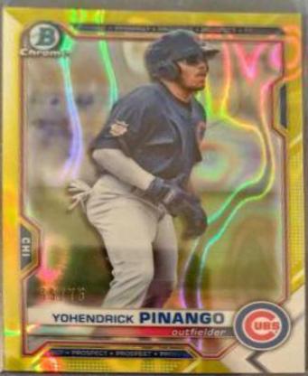Yohendrick Pinango [Yellow Lava Refractor] #BDC-25
