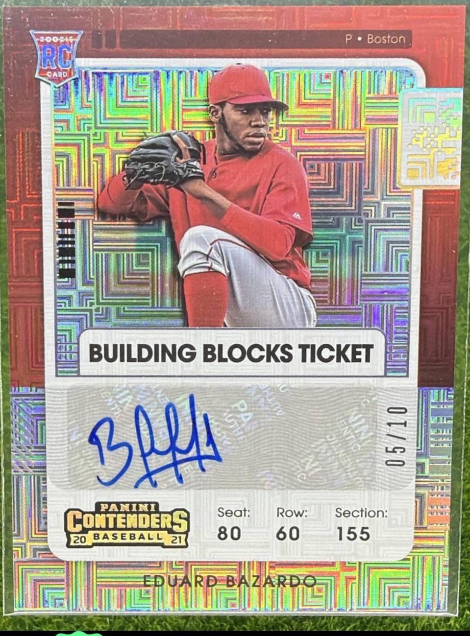 Eduard Bazardo [Autograph Building Blocks] #187