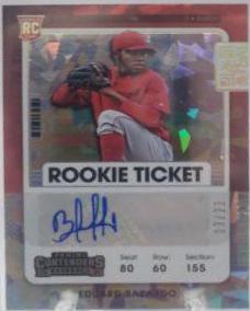 Eduard Bazardo [Autograph Cracked Ice] #187