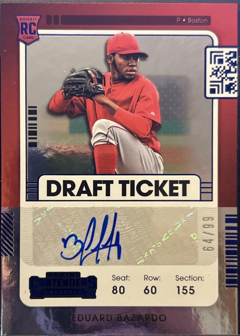 Eduard Bazardo [Autograph Draft Blue] #187