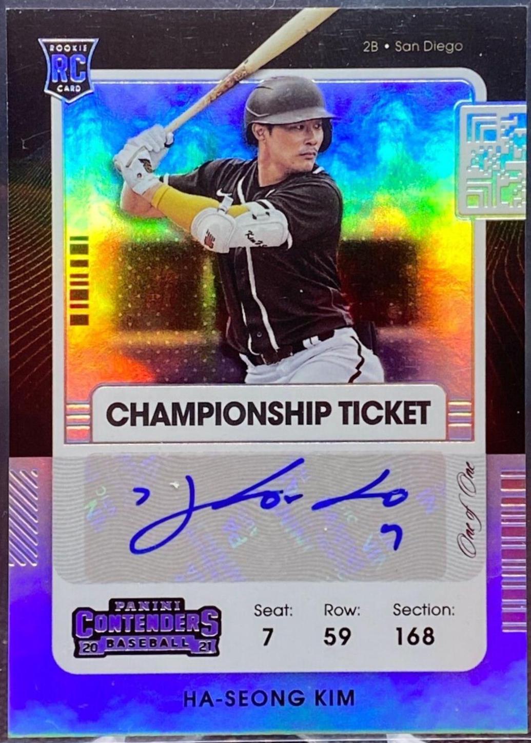 Ha Seong Kim [Autograph Playoff] #161