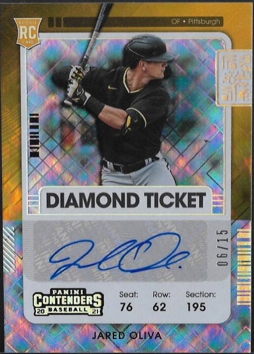 Jared Oliva [Autograph Diamond] #163