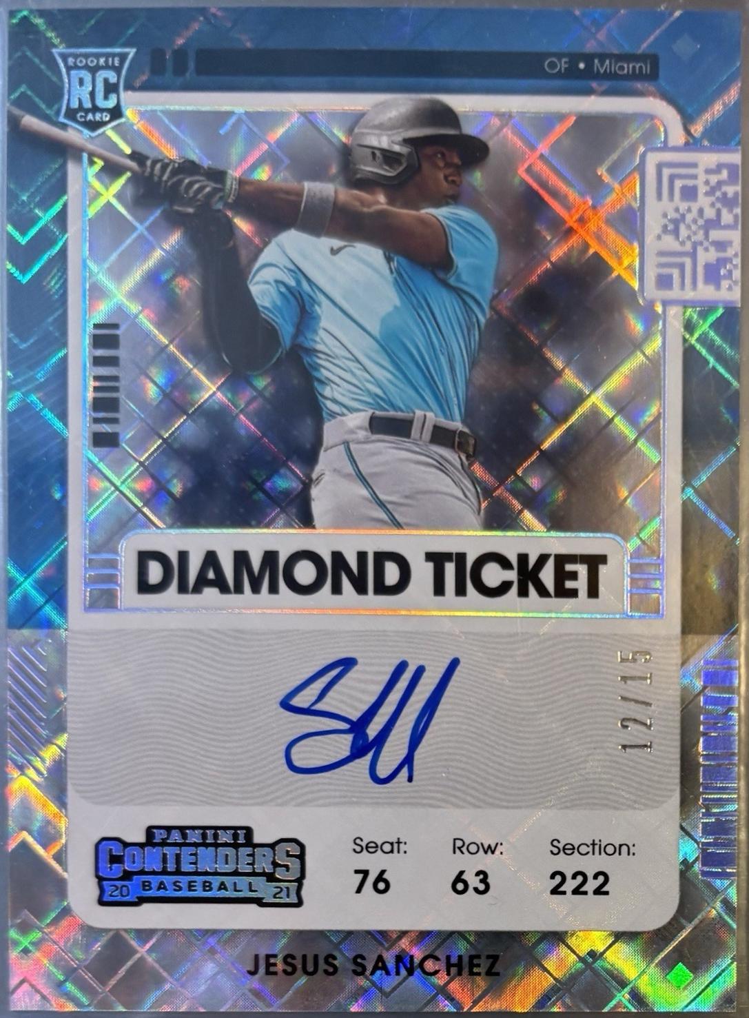 Jesus Sanchez [Autograph Diamond] #124
