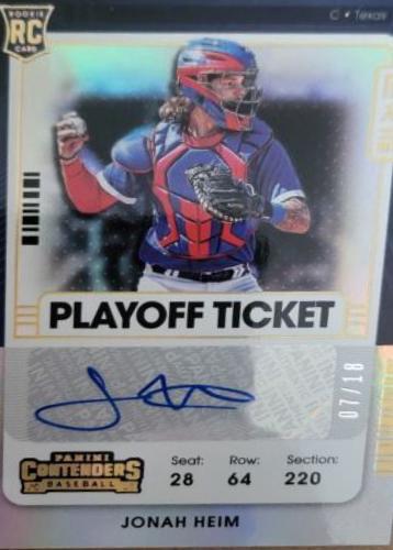 Jonah Heim [Autograph Playoff] #192