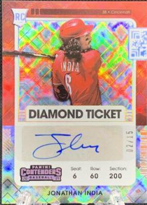 Jonathan India [Autograph Diamond] #182