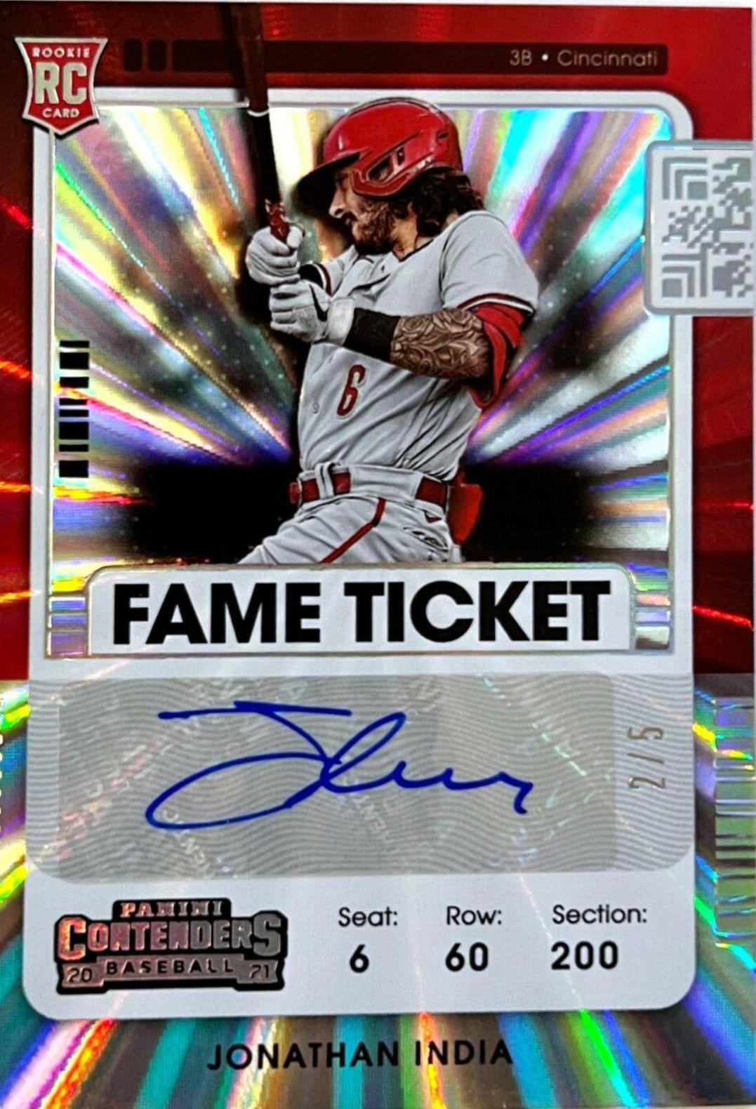 Jonathan India [Autograph Fame] #182