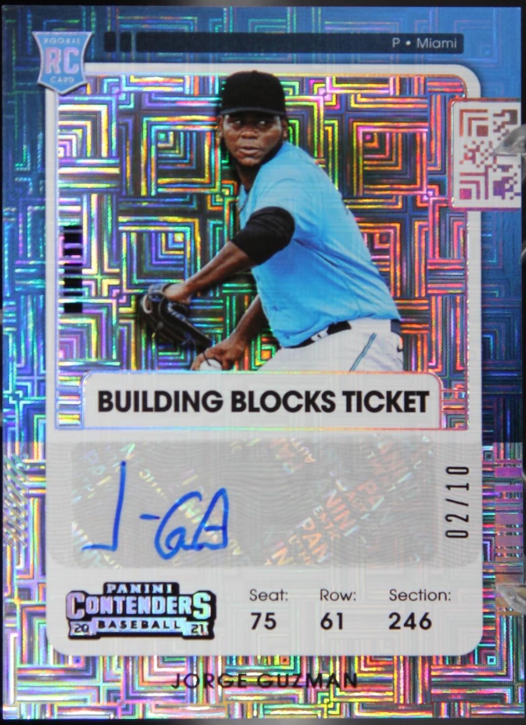 Jorge Guzman [Autograph Building Blocks] #201