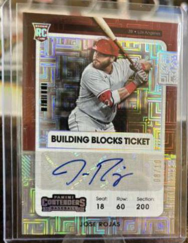 Jose Rojas [Autograph Building Blocks] #194