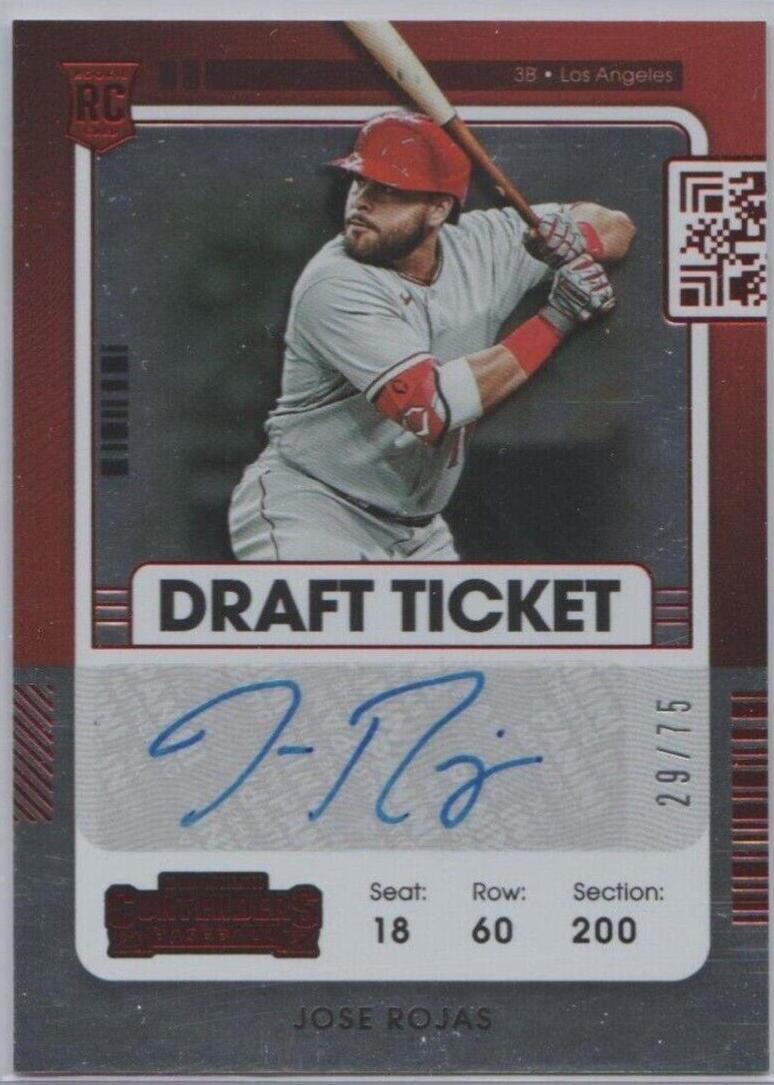 Jose Rojas [Autograph Draft Red] #194