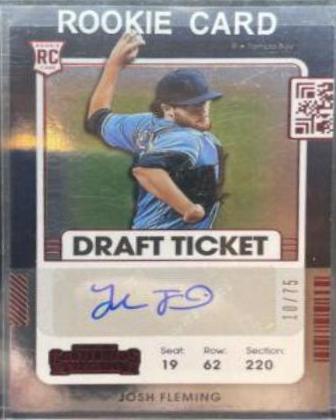 Josh Fleming [Autograph Draft Red] #167
