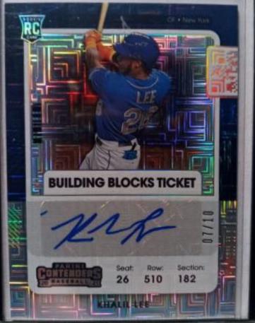 Khalil Lee [Autograph Building Blocks] #203