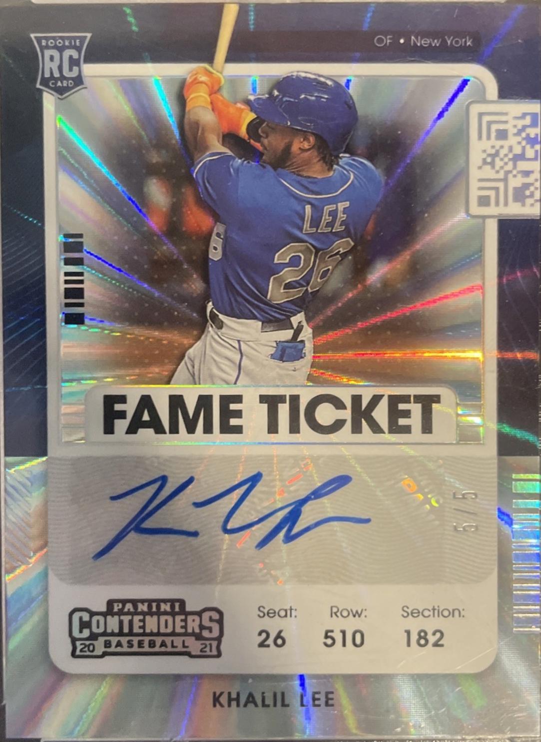 Khalil Lee [Autograph Fame] #203