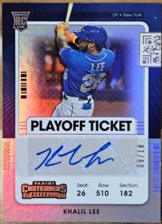 Khalil Lee [Autograph Playoff] #203