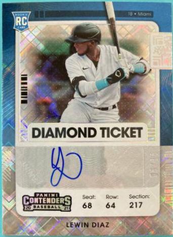 Lewin Diaz [Autograph Diamond] #171
